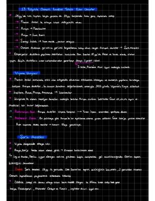 11. Sınıf Tarih Notları - Özet PDF ve Kısa Ders Notları