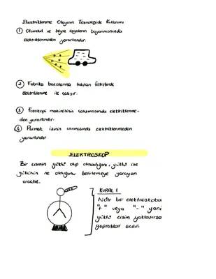 8. Sınıf Fen: Elektrik Yükleri, Elektriklenme ve Elektroskop Konu Anlatımı