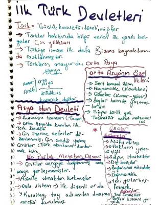 İlk Türk Devletleri: 6. ve 9. Sınıf İçin Eğlenceli Çalışma Kağıdı ve Konu Anlatımı