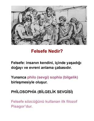 Felsefe Nedir? 10 ve 11. Sınıflar İçin Basit Anlatım