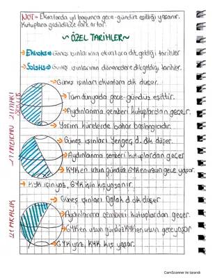 9. Sınıf Coğrafya: Özel Tarihler ve Doğal Sistemler