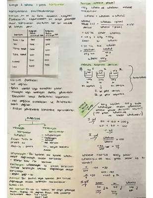 Karışımların Sınıflandırılması - 10. Sınıf Kimya Ders Notları ve PDF'ler