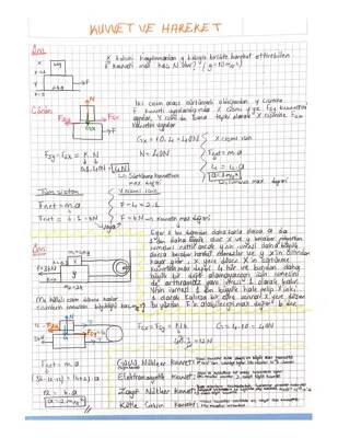 7. Sınıf Kuvvet ve Enerji Konu Anlatımı: PDF ve Testler