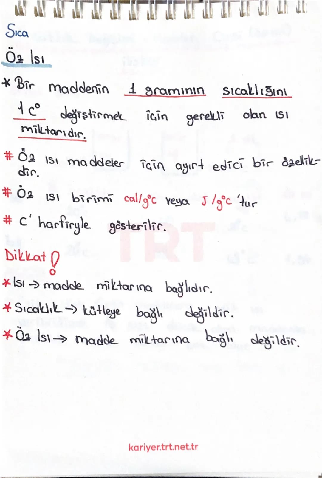 MADDENIN ISI TIE ETKİLESİMİ
ISI=) Maddeyi oluşturan taneciklerin
Kinetik
Ek
-> Potansiyel
Ep
Ek+ Epic enerji
#Sıcaklıkları farklı maddeler a