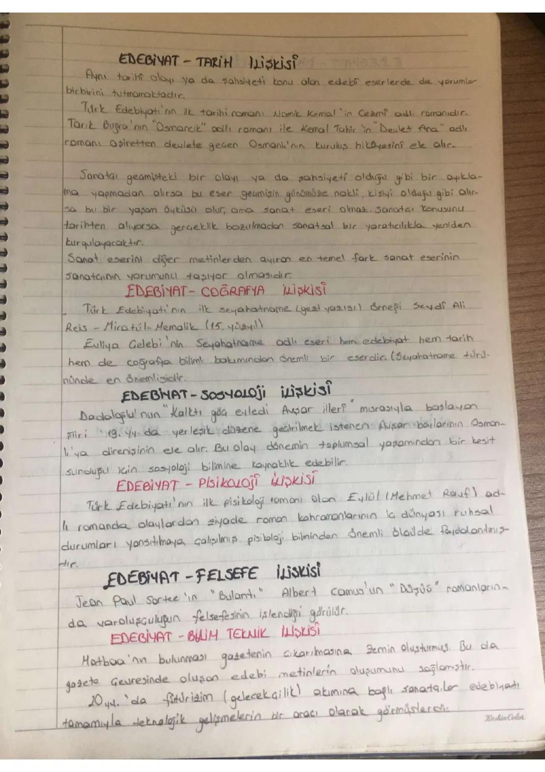 EDEBİYAT - TARIH ILişkisi Toplo313
Aynı tarihi olayı ya da şahsiyeti konu alan edebi eserlerde de yorumlar
birbirini tutmamaktadır.
Turk Ede