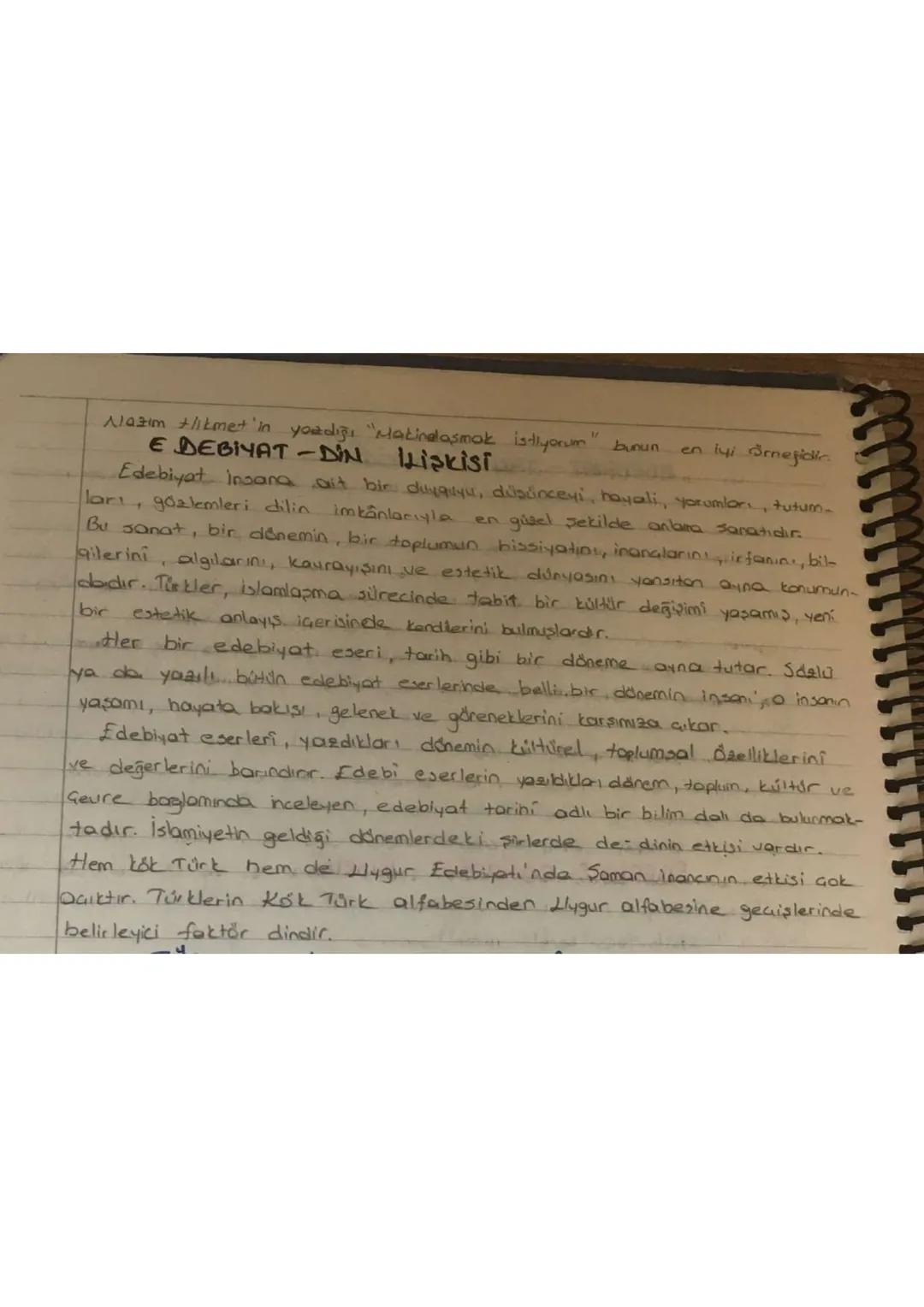 EDEBİYAT - TARIH ILişkisi Toplo313
Aynı tarihi olayı ya da şahsiyeti konu alan edebi eserlerde de yorumlar
birbirini tutmamaktadır.
Turk Ede