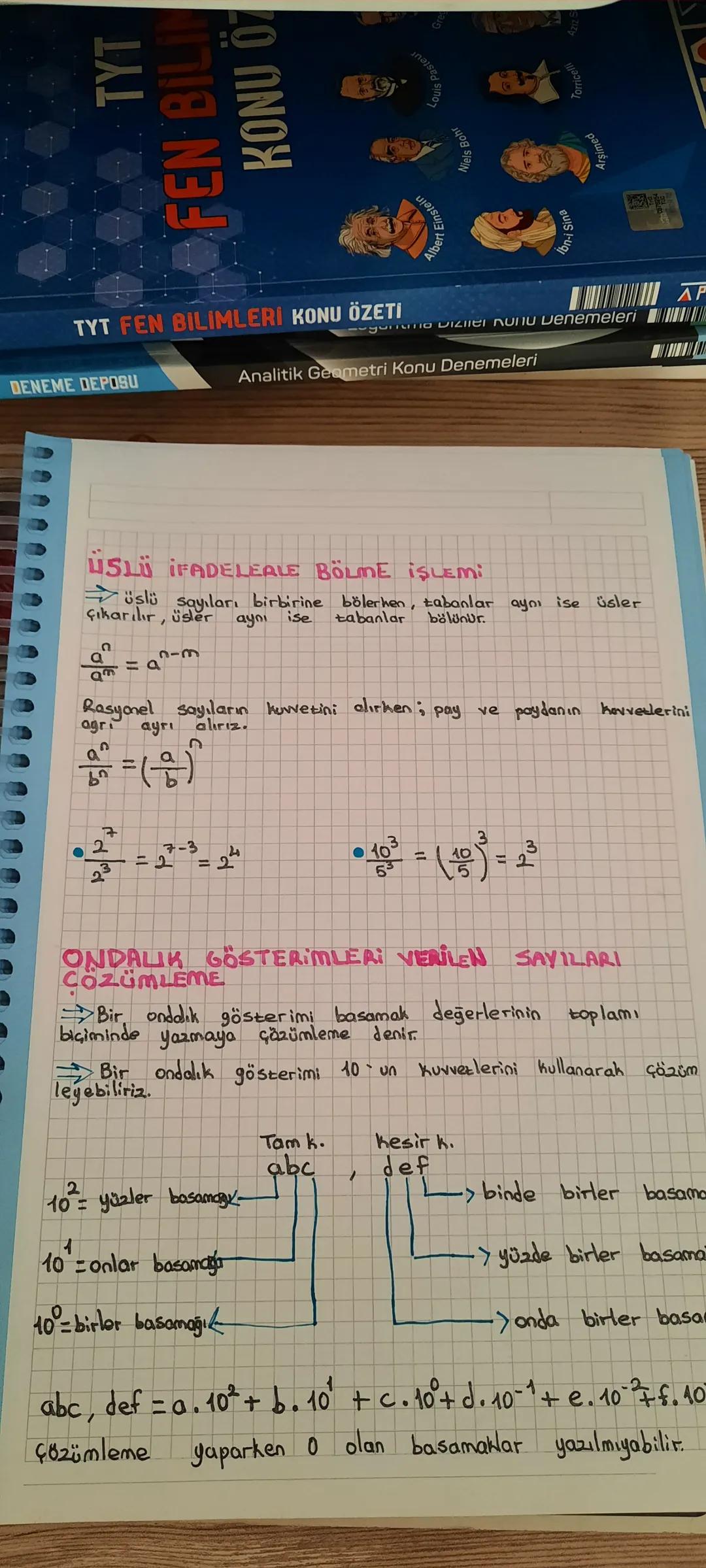 2
هم
D
TYT
FEN BILIN
KONU 07
Einstein
Albert
Gre
Niels Boh
Louis P
Ibn-i
TYT FEN BILIMLERI KONU ÖZETİ
DENEME DEPOSU
gunumo DIE NUNU Denemele