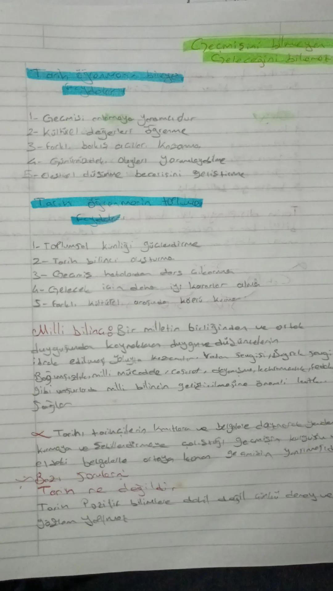 bireyes
Geçmişini bilme you
Geleceğini bilomet
1- Geamisi entomaya yarama dur
2- Kültürel değerlers öğrenme
3-fork bok is a cillor. Kozoma
-