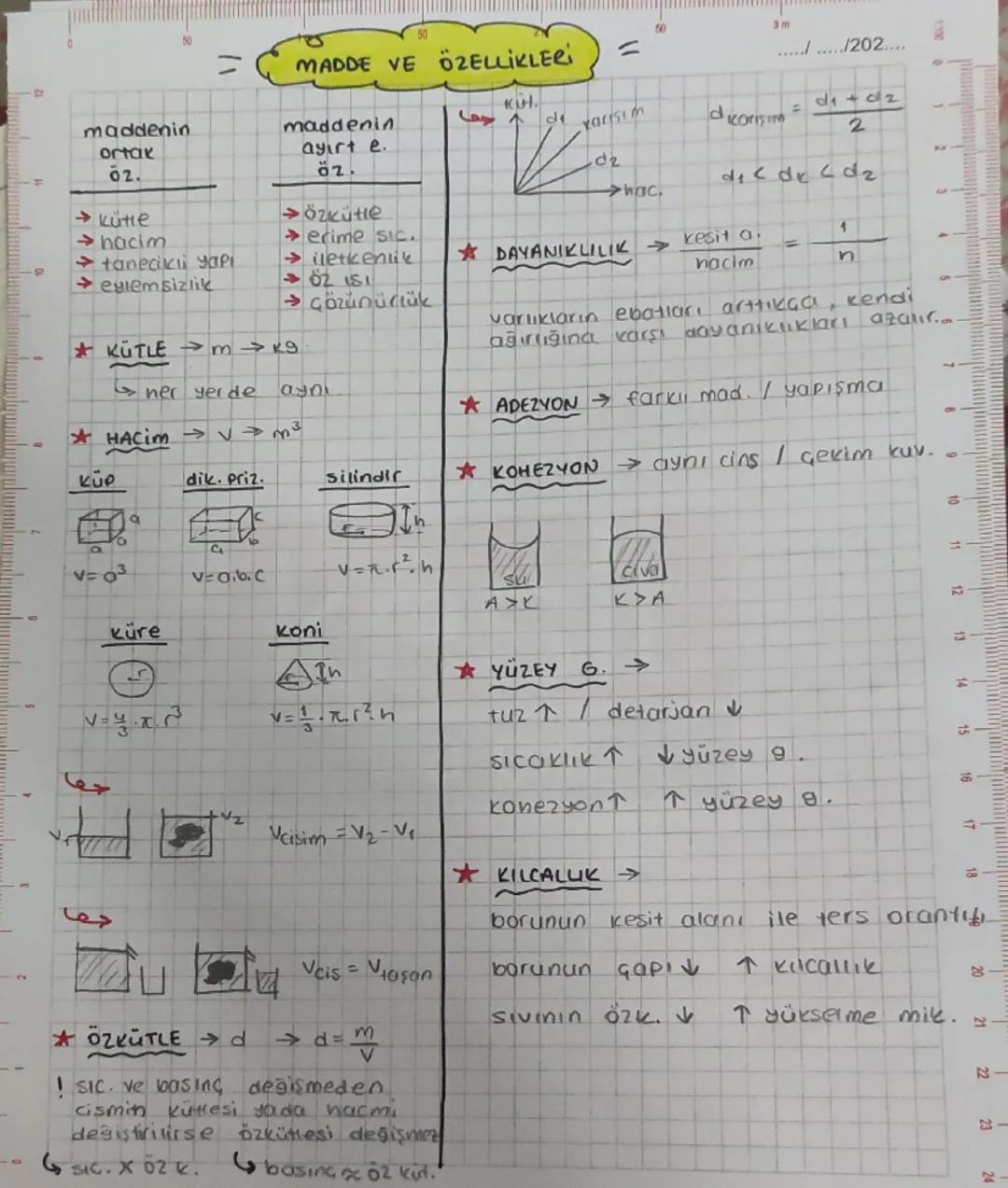 ```markdown
こ
50
MADDE VE ÖZELLİKLERİ
=
3m
50
...../...../202....
1/100
1K01.
maddenin
ortak
02.
maddenin
ayırt e.
öz.
La di varisim
dicoris