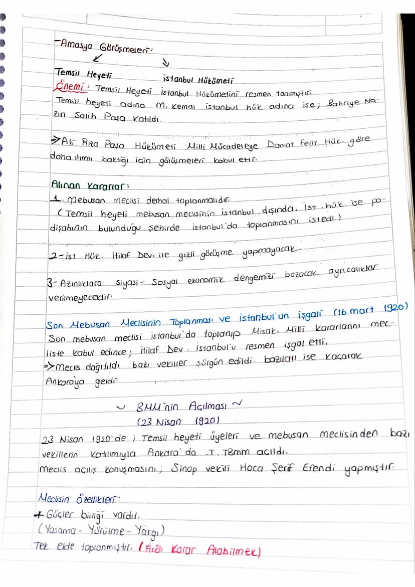 -Milli
MÜCADELE
DÖNEMI
izmir'in işgali (15 Mayıs 1919):
Yunanistan ; İzmir de Rum nüfusun Türk nüfusa
ideasıyla izmiri işgal etli (Wilson il
