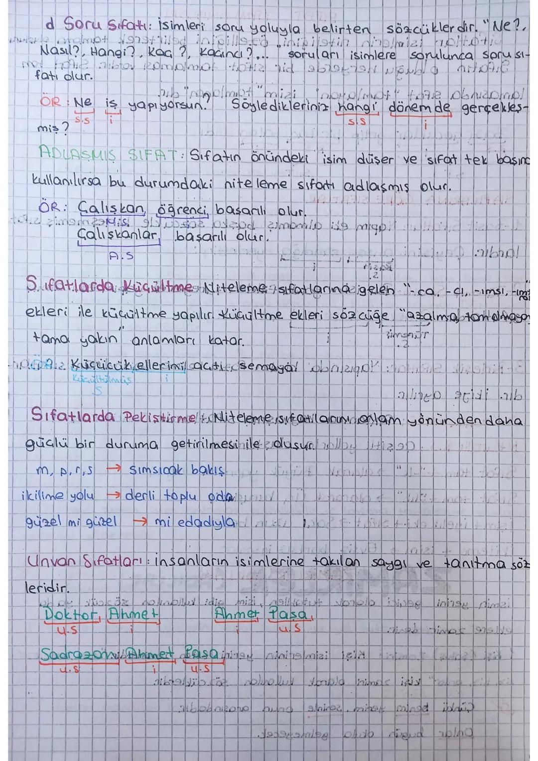 Badinu porupsion sto were
syat (on ad)
said towod ido
Varlıklar, Lavramları çeşitli yönlerden niteleyerek karşılayan sözcük-
lere stedenie m