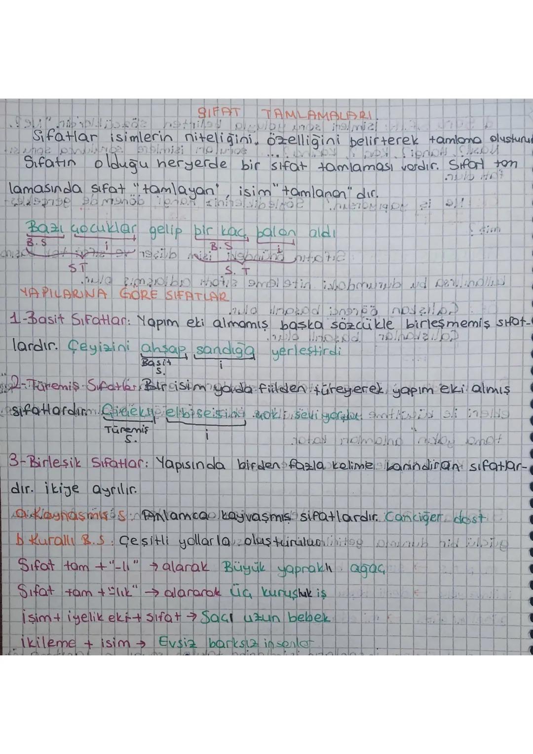 Badinu porupsion sto were
syat (on ad)
said towod ido
Varlıklar, Lavramları çeşitli yönlerden niteleyerek karşılayan sözcük-
lere stedenie m