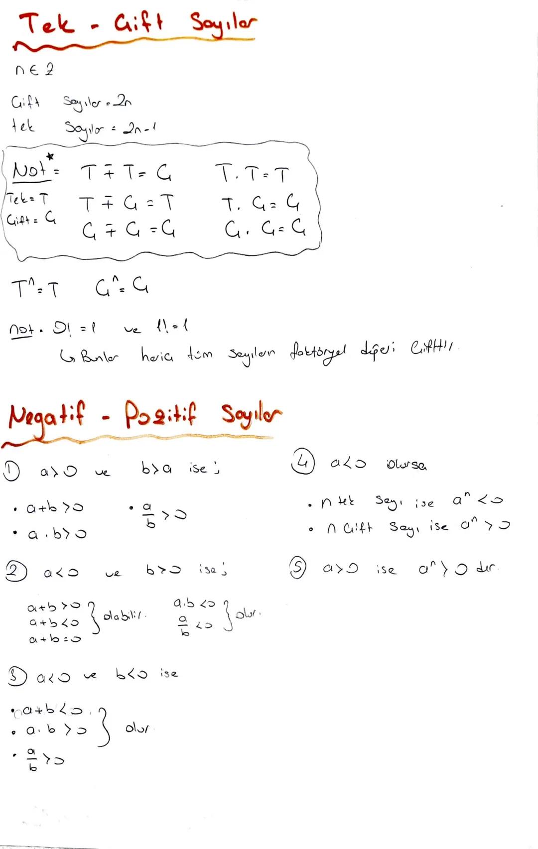 Tek - Gift Sayılar
n€2
Gift Sayiler 2n
tek
*
Saylor = 2n-1
Not = T & T = G
T.T=T
Tek = T
Gift = G
T + G = T
T. G = G
4+4=4
4.4=4
T^=T
G₁₁ = 