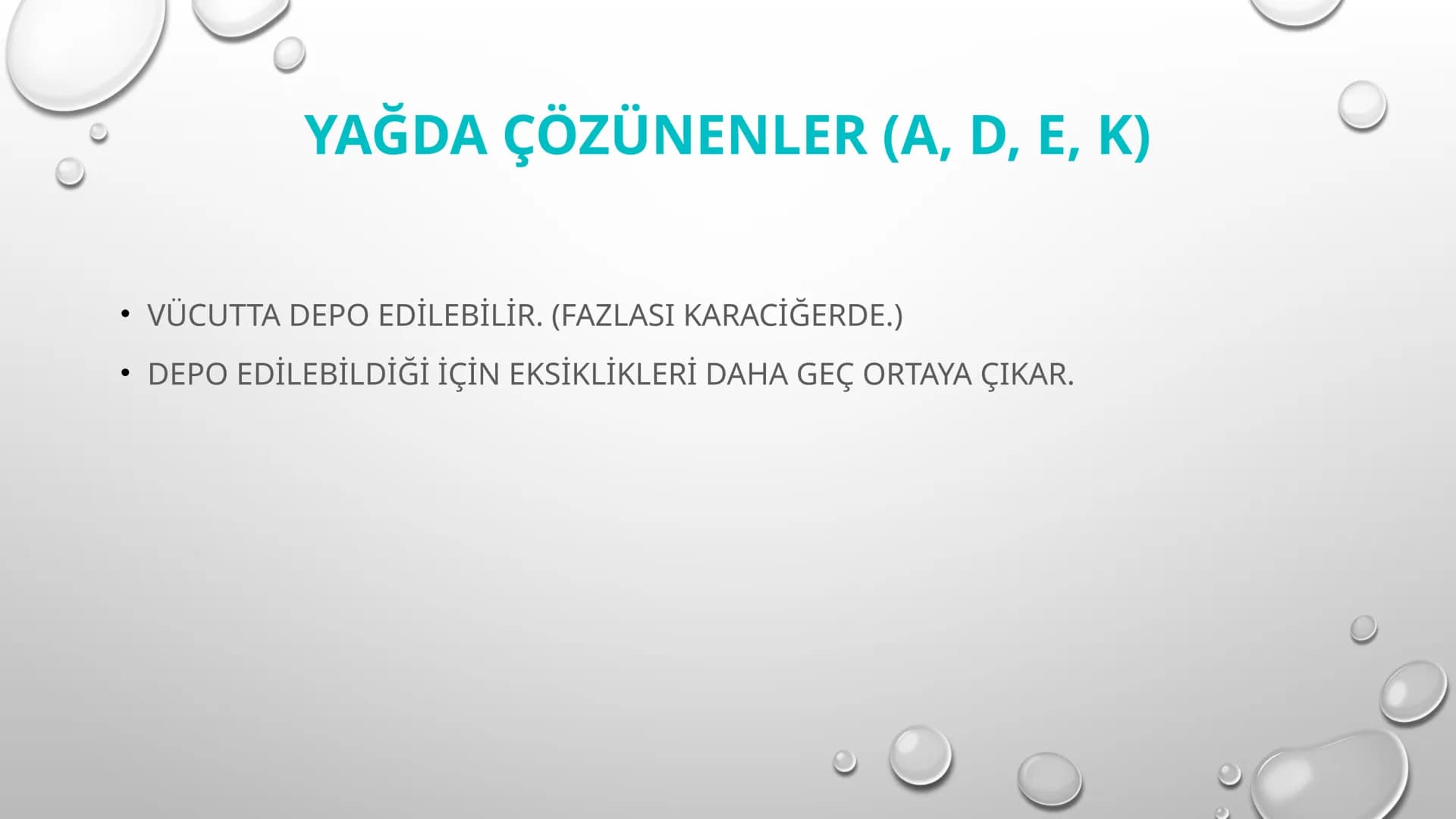 VİTAMİNLER GENEL ÖZELLİKLERİ
•
1. VİTAMİNLERİN HEPSİNİN YAPISINDA C, H VE O ATOMLARI BULUNUR, BAZILARI AZOT (N) İÇEREBİLİR. (SUDA ÇÖZÜNEN Vİ
