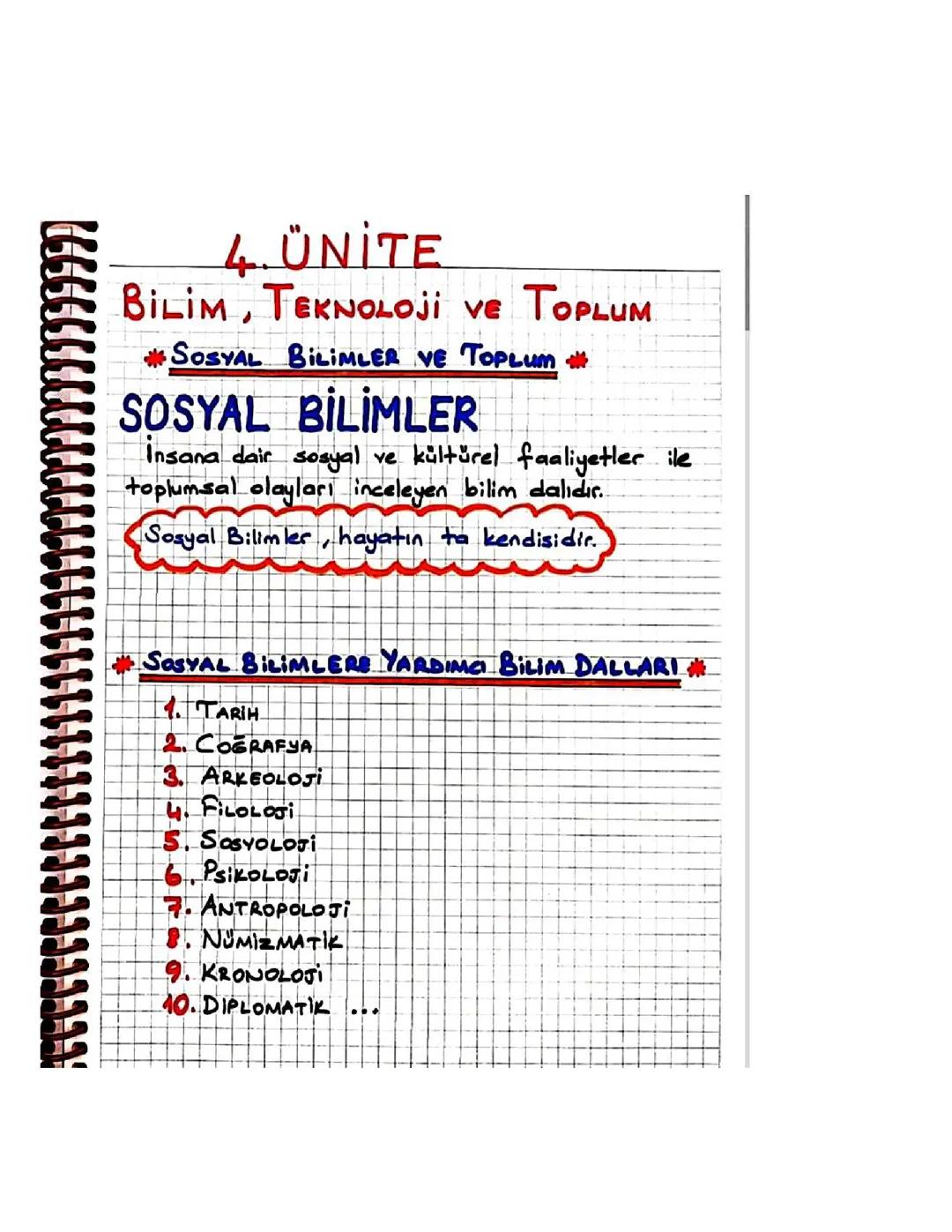 Bilim, Teknoloji ve Toplum: 5., 6. ve 7. Sınıf Sosyal Bilgiler