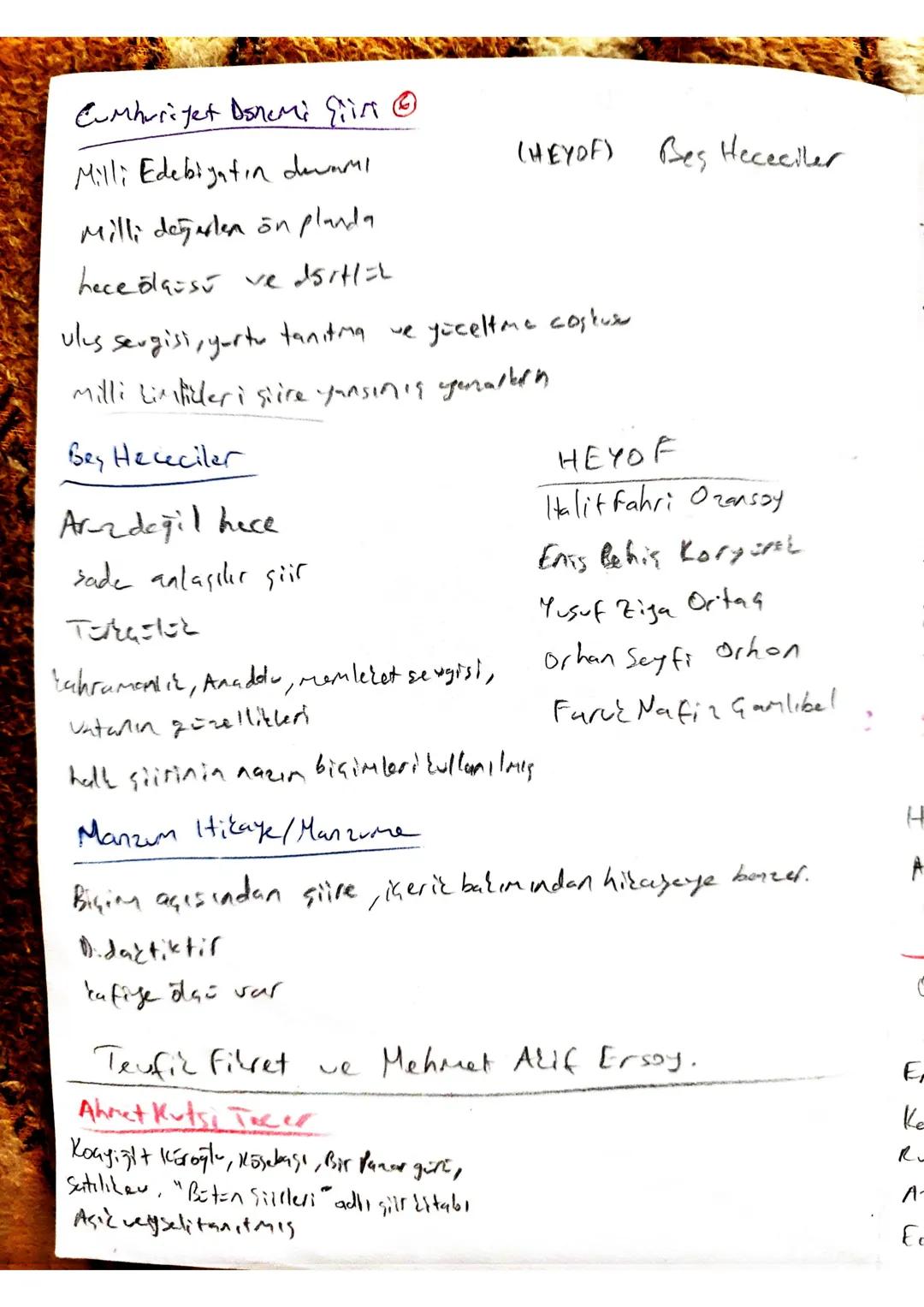 1. Dönem Tanzimat Siiri ①
Dilde sadeleşme,ölside hace denenmil
Lorriget, vatan, adalet, had
Eski nazım şekillen
Sanat toplumisin
halk edebiy