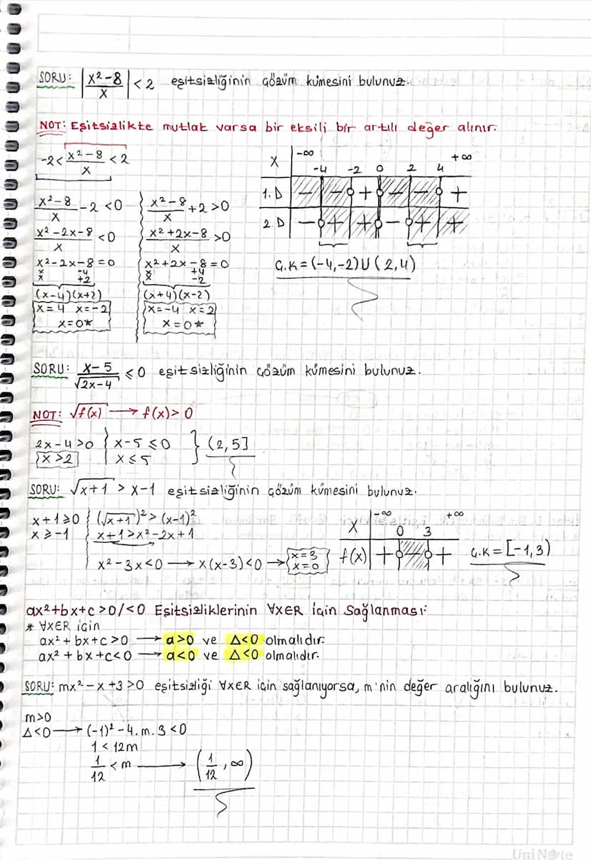 DENKLEM VE EŞİTSİZLİK SİSTEMLERİ:
ikinci Dereceden iki Bilinmeyenli Denklemler:
ax+by+ c = 0 denklemi birinci dereceden iki bilinmeyenli den