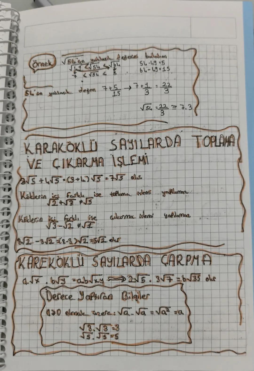 NOTLAR
212 nin tam
40 in tom
• 42 ve 40 in
bölenler: => 1.2.3.4.6.12.
bölenteri => 12.4. 5.8.10,20,40
ortak bölenler: =124
1,
12 ve 40'in en