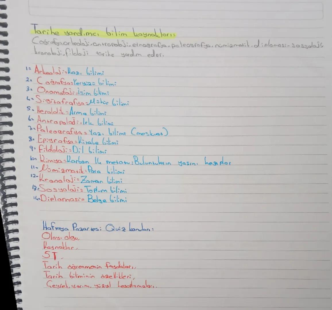 09/09/2024

Tarih nedir;)
Gecmisie insanların yazandığı sosyal, siyasal olayları yer-Zaman göstererel
neden-sonua ilişkisi icerisinde belgel