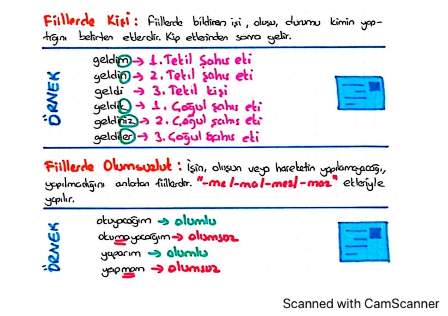Fiil Çekimi
Belirli bir 20mon ya da dileği kişiyle birlikte gösteren fiilere denin
Gekimli fiil kipeti ve sahis eti alan fiildir.
Haber Kipl