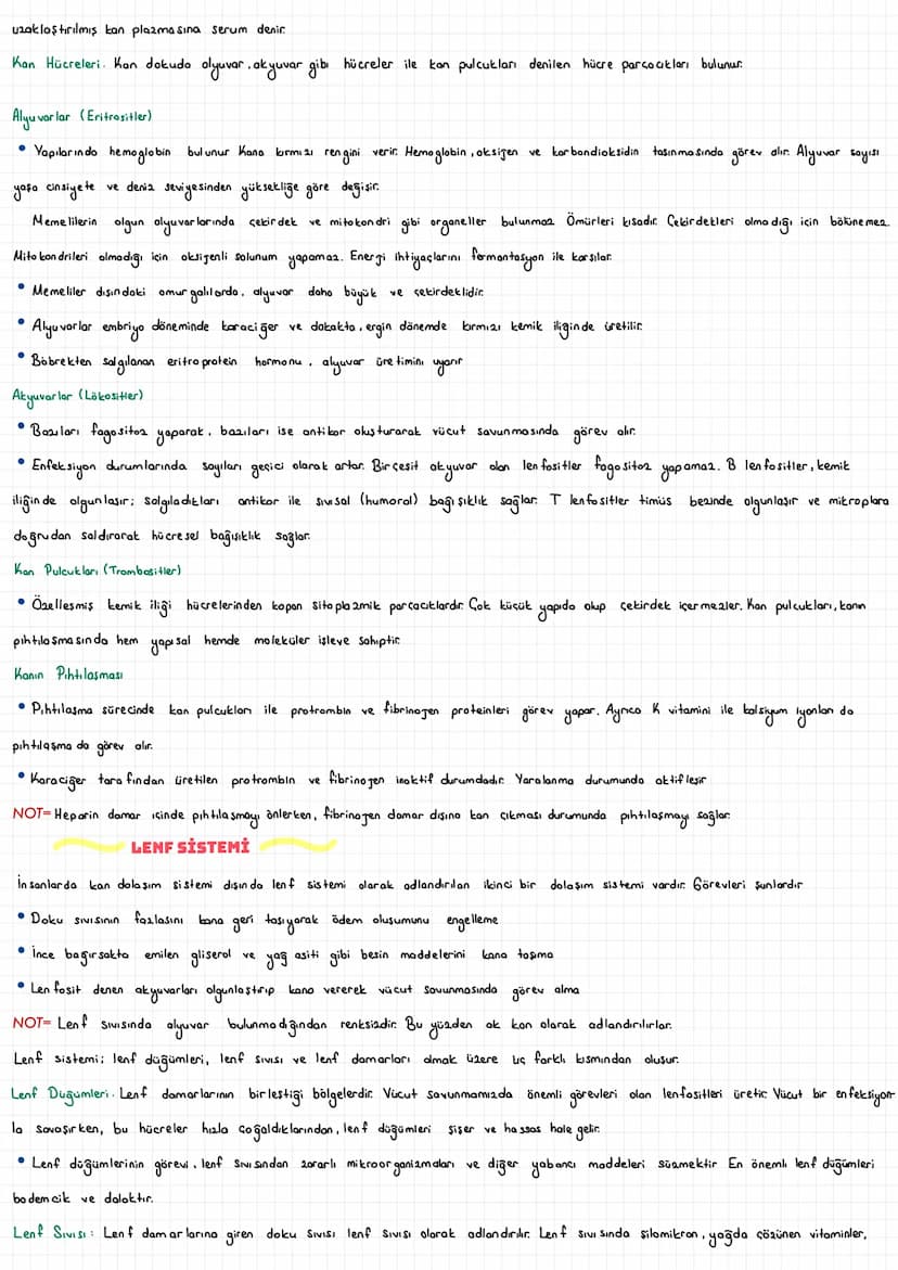  DOLAŞIM SİSTEMİ
• Cok hücreli canlıların tüm hücreleri dış ortamla bağlantılı değildir. Bu nedenle çok hücreli canlılar; besin. oksigen gib