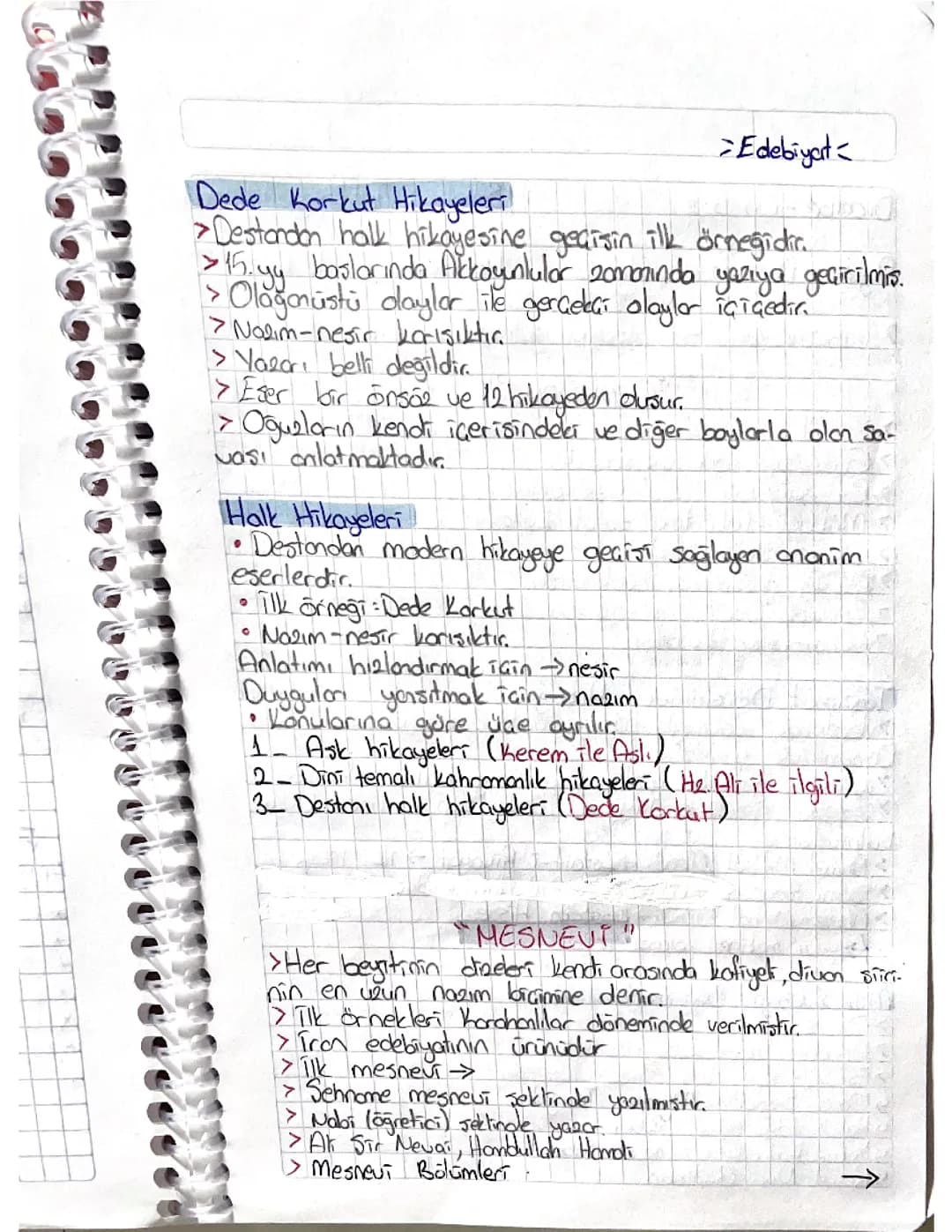 10. Sınıf türk dili ve Edebiyat 2-3. ünite ders notu detaylı
