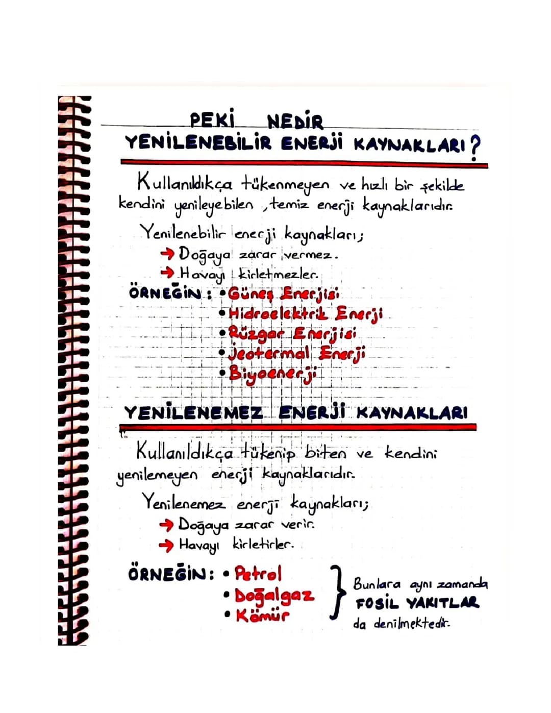 Yenilenebilir ve Yenilenemez Enerji Kaynakları: Türkiye'deki Ormanlar ve Turizm Çeşitleri