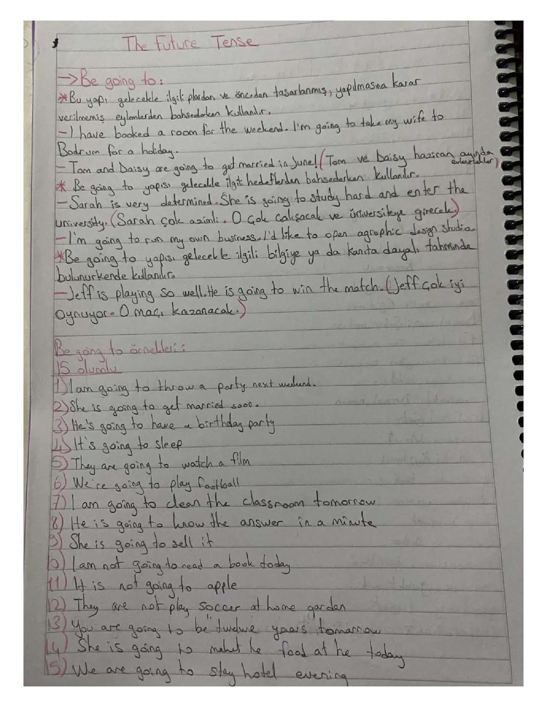 Future Tense Çalışma Kağıdı 11. Sınıf [Be Going to ve Will Konuları]