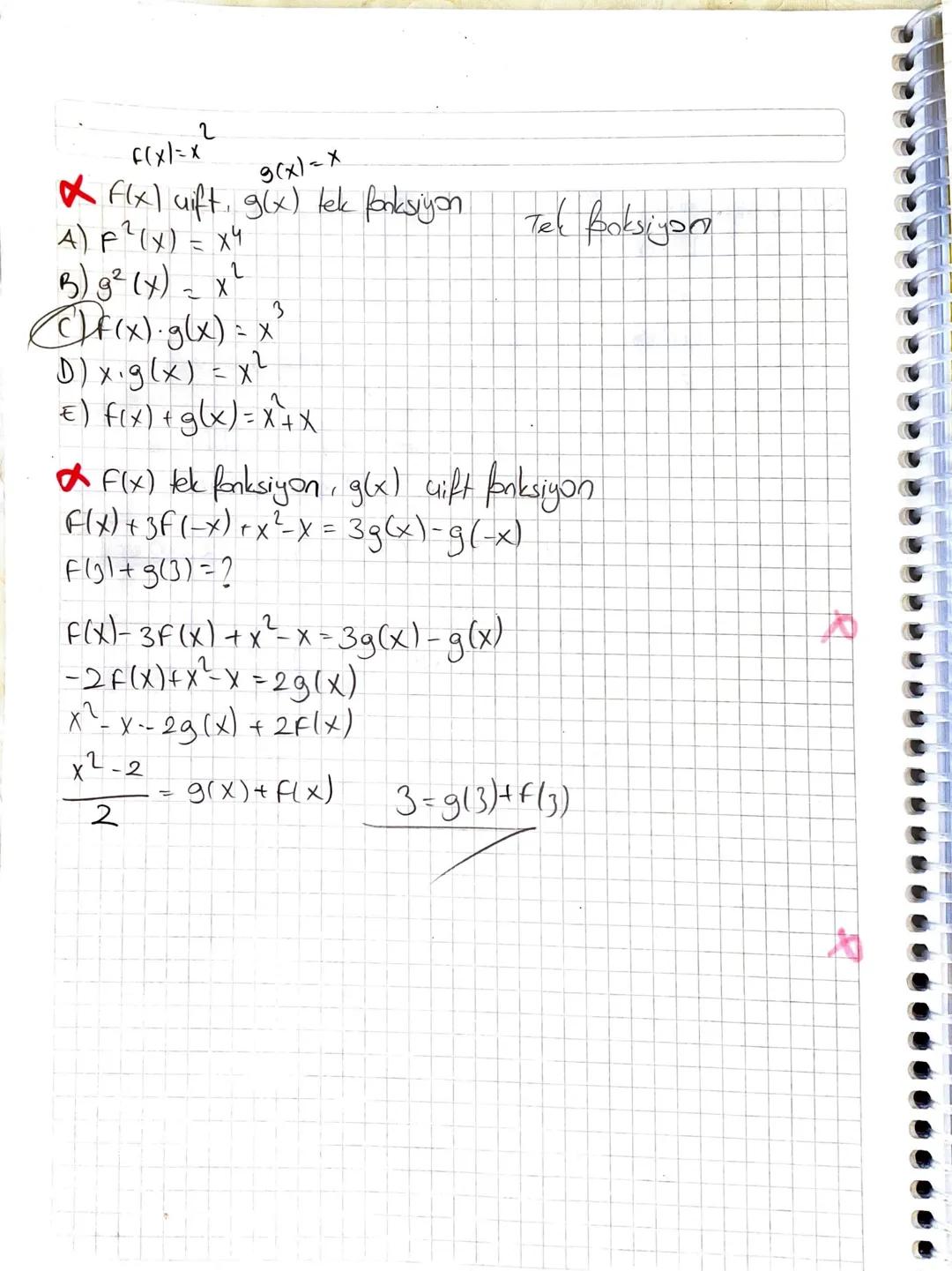# Tekue Gift Fonksiyon

↑ y=x²

3

3

3

F(3)=9

F1-3)=g Gift fonksiyon

{f(x) = F(-x)y eksonine

F(X)=x²+2.X°

9(x) = 3x²+2x²

h(x)=x²-3.x
