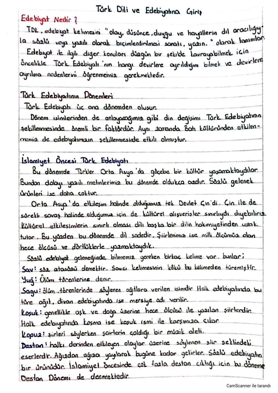 # Türk Dili ve Edebiyatına Giriş

Edebiyat Nedir ?

TDK, edebiyat kelimesini "olay, düsünce, duygu ve hayallerin dıl aracılığıy
la sbalů vey