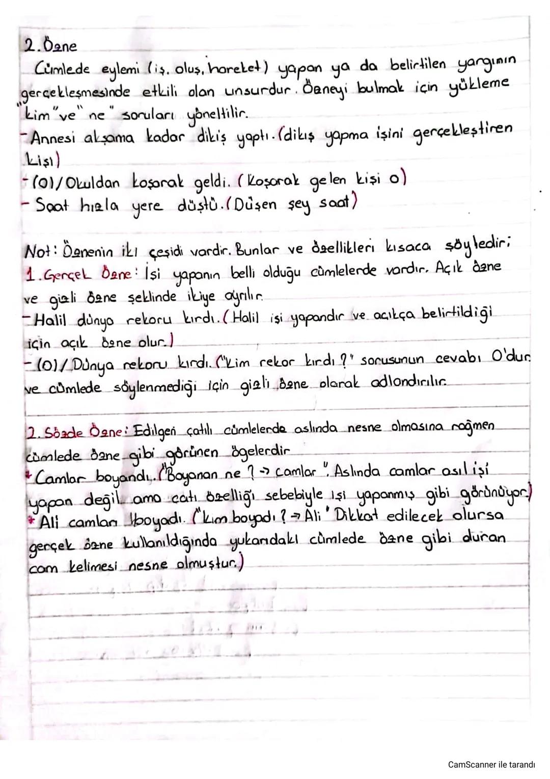 A. Temel ögeler
CÜMLENIN ÖGELERI
Bir kelime grubundan oluşan yapıya cümle adını verebilmemiz
için mutlaka bulunması gereken ögelere denir. T