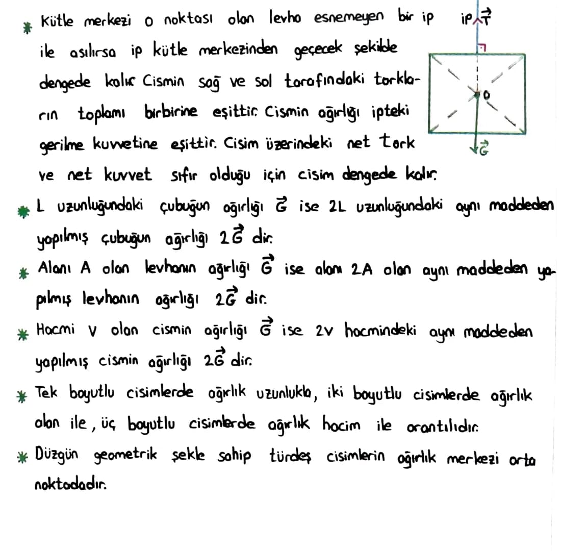 9. UNITE DENGE VE DENGE ŞARTLARI
V=0
A←
m
Şekil-I
m
Şekil-I
仙
Bir cisim dengede; duruyor ise; durmaya, hareket halinde ise sabit hızla
harek