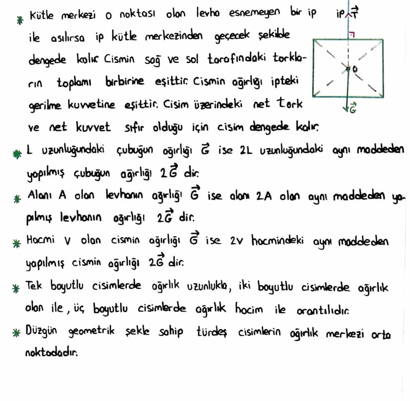9. UNITE DENGE VE DENGE ŞARTLARI
V=0
A←
m
Şekil-I
m
Şekil-I
仙
Bir cisim dengede; duruyor ise; durmaya, hareket halinde ise sabit hızla
harek