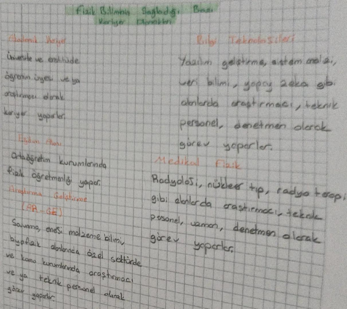 Fizik 1.dönem 1. yazılı
kons Svet
1.) Pak Bilimine Grip
Fisk Nedir?. Maddeyi enersiyi ve bunlar arasındaki et kiles imi
inceleyen bilim dalı