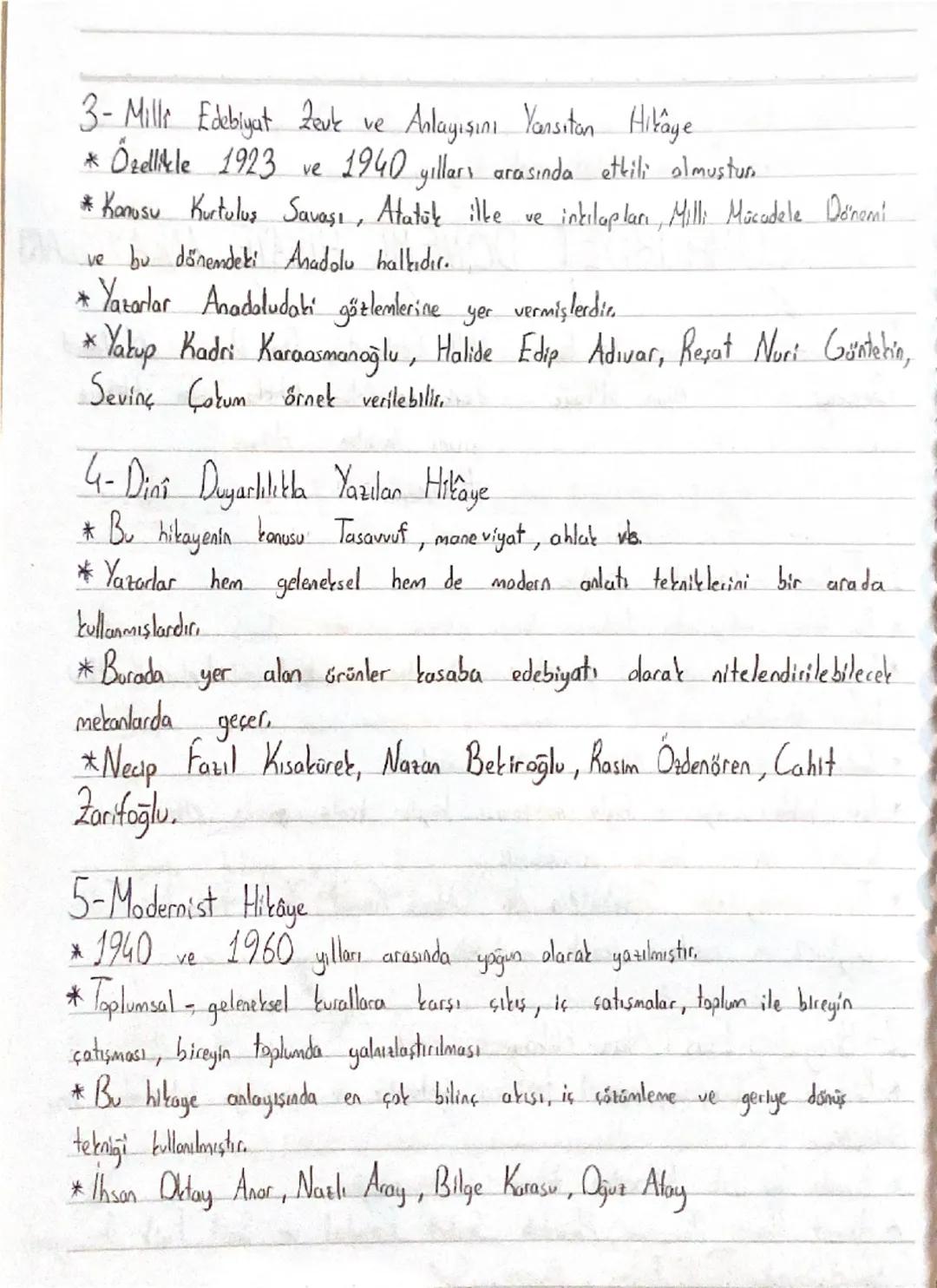 CUMHURİYET DÖNEMİ HİKAYE ANLAYIŞLARI

Toplumcu -
Gerçekçi

Bireyselliği Esos Mills Edebiyat Dini Duyar- Modernist
Alan Hikaye Zeuk ve Anla- 