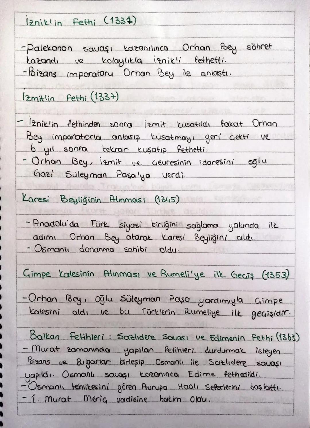 Osmanlı Devleti'nin yayılışını Hızlandıran Faktörler

Iskan ve istimalet politikası
>Anadolu'da güçlü bir merkezi otorite yoktu.
>Bizans'ın 
