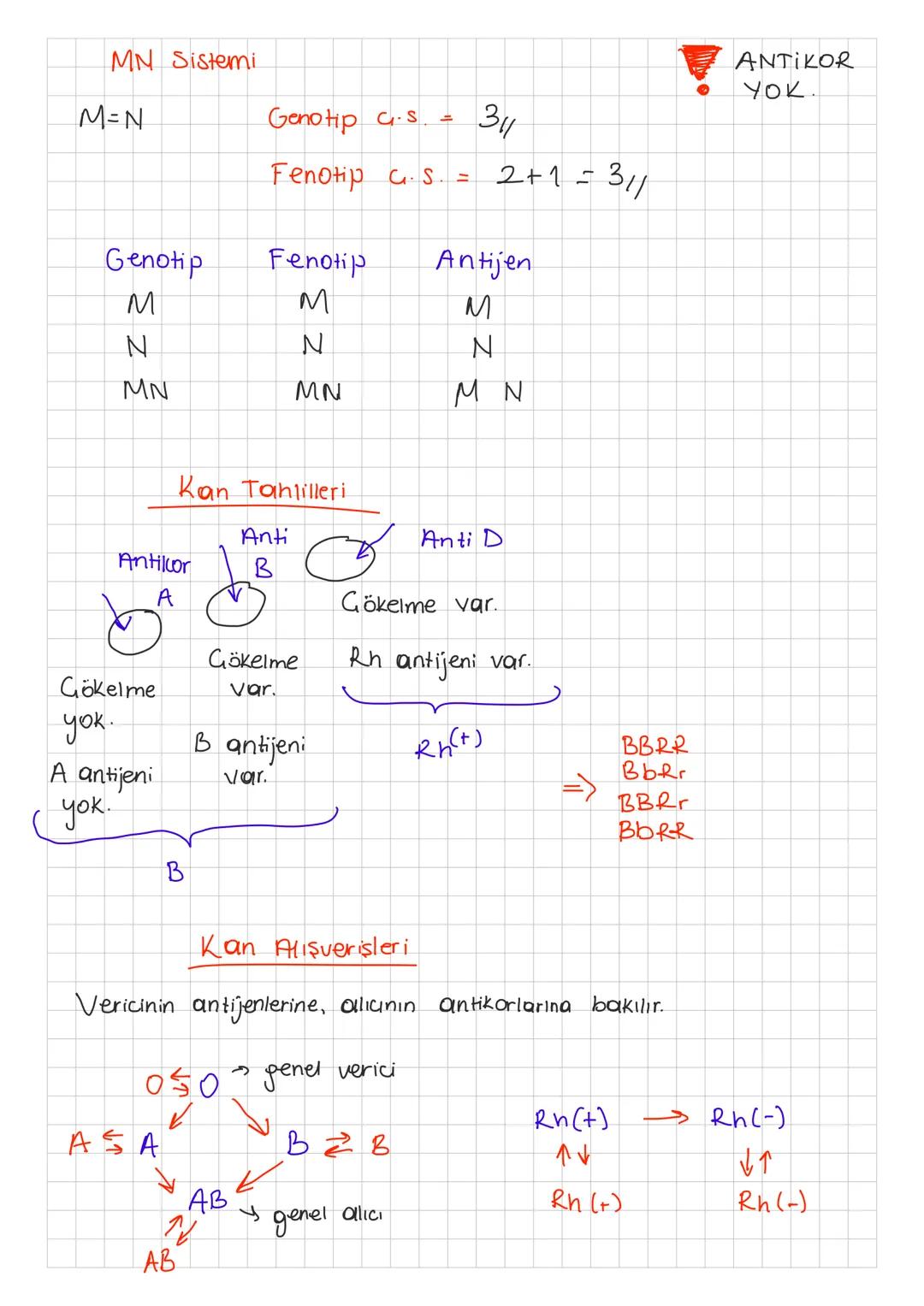 KAN GRUPLARI
Antijen (Aglutinojen).
Alyuvarın (eritrosit) zarında var olan reseptor molekülüdür.
Kan grubunun olusmasini
Antikor (Aglutinin)