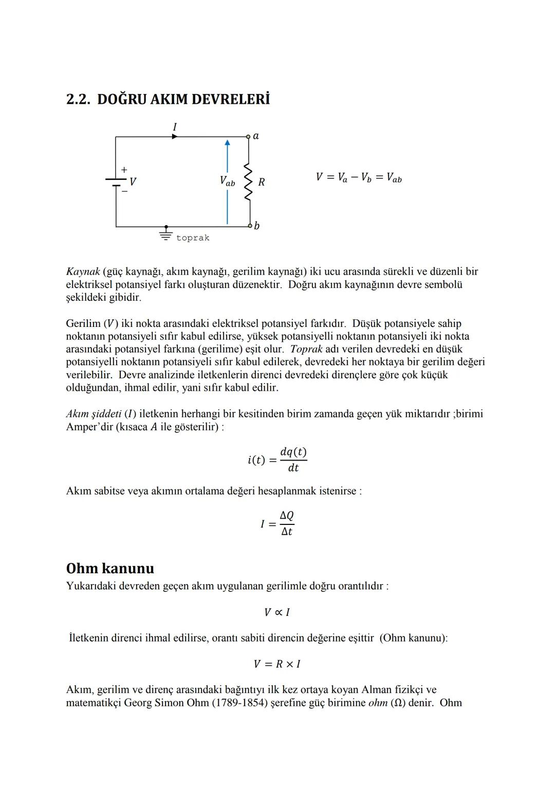 1. ELEKTROMANYETİZMA
Elektrik mühendisliği ELEKTRİK ENERJİSİnin üretimi, iletimi, dağıtımı, işlenmesi (güç
elektroniği) ve kullanılması (baş