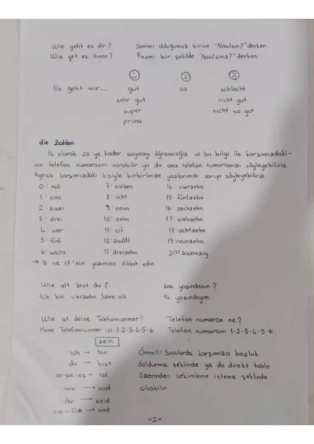 Informationen zur Person
Begrüßung und Verabschiedung
Begrüßung (selamlaşma) ve
Verabschiedung (vedalaşma) ifadelerini göreceğiz
Oncellikle.