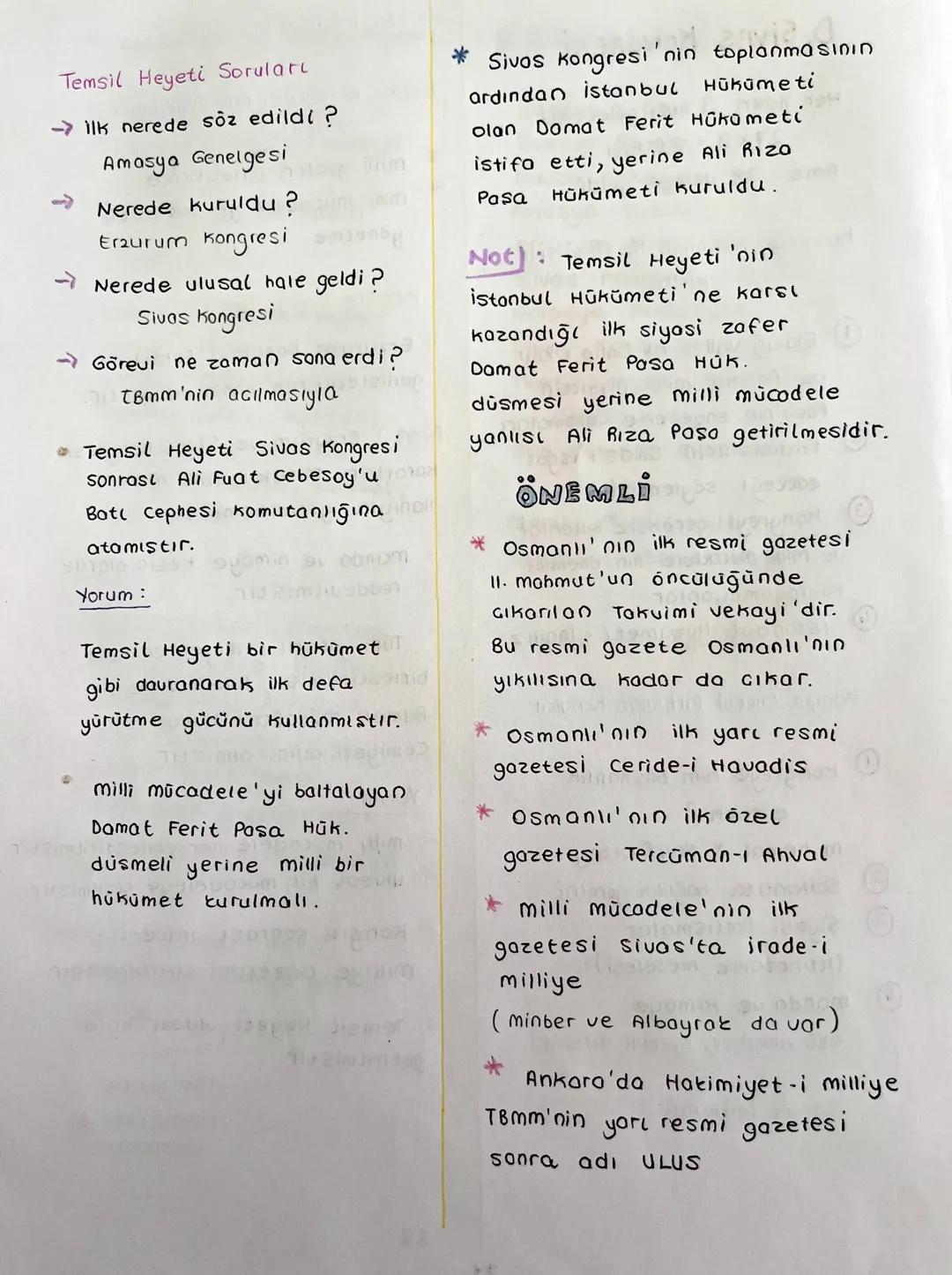 4
3
D. SIVAS KONGRESİ
Her ilden 3 kişi gelecekti.
27x 3 = 81 kişi
Ama 38 delege geldi.
Kongreye katılımın Az Olmasının
Sebepleri
3'
jueno
El