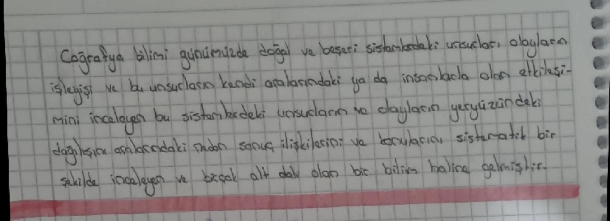 # COGRAFYANIN HONUSU VE BOLIMLERİ

insan etkisi olmayan yani insanın yaptığı falijatler sonucunda oluşmamış
artamlara doğal ortam denir. Doğ
