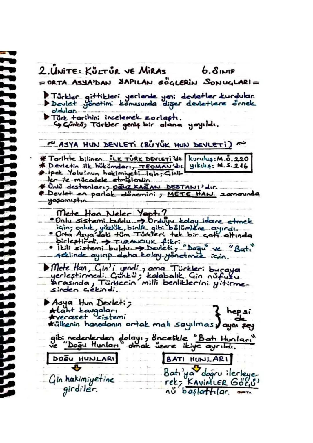 2.UNITE: KÜLTÜR VE MIRAS
ORHUN KITABELERI
6.SINIF
Türk tarihinin ilk ve EN Eski yazılı belgeleridir.
"Türk" ismi ilk kez bu kitabelerde kull