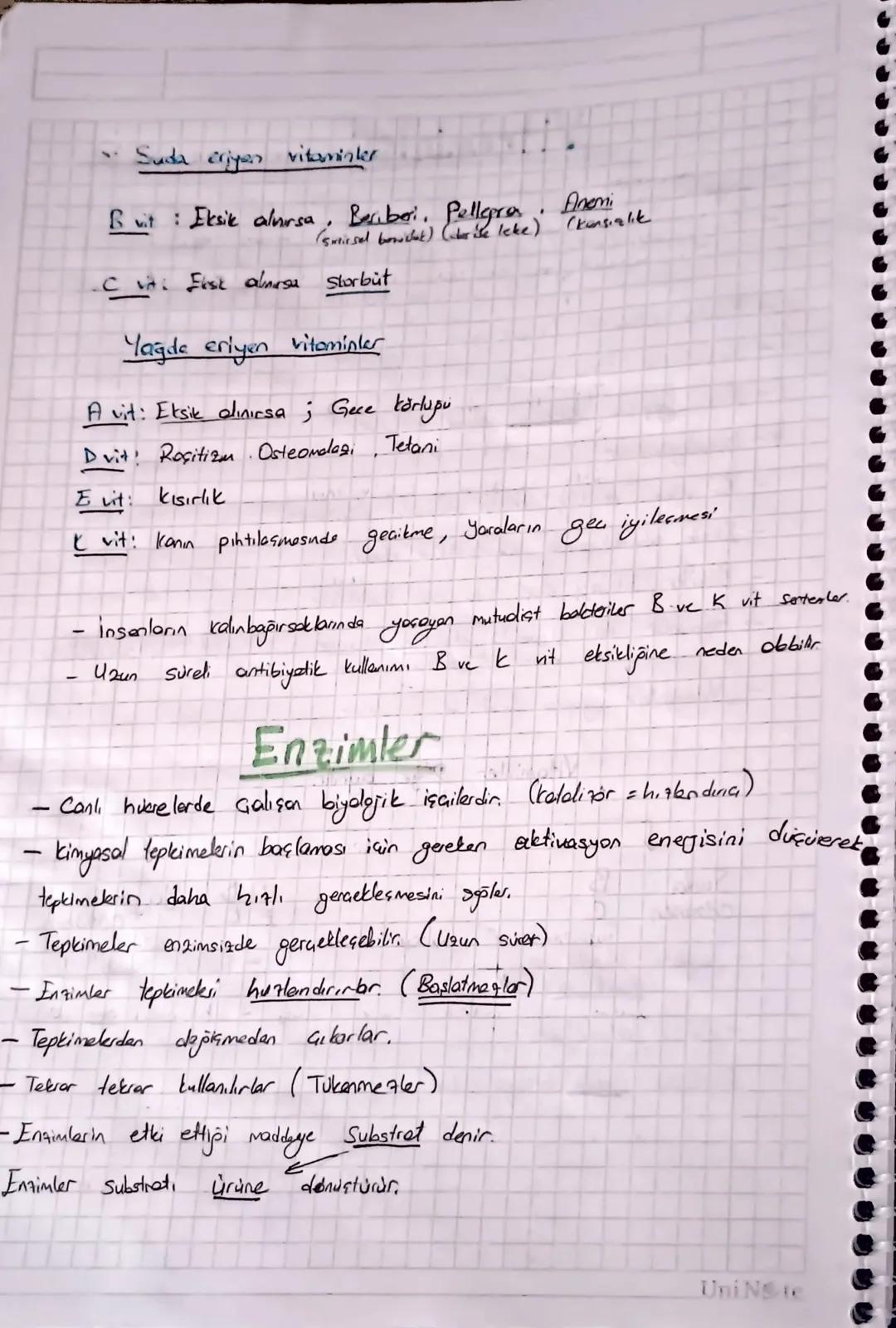 Suda
criyan vitaminler
Bvit: Eksik almırsa, Beriberi, Pellegra
Anemi
(smirsel bowk) (brise leke) (konsizlik
C : Fisk almırsa Storbut
Yağda e