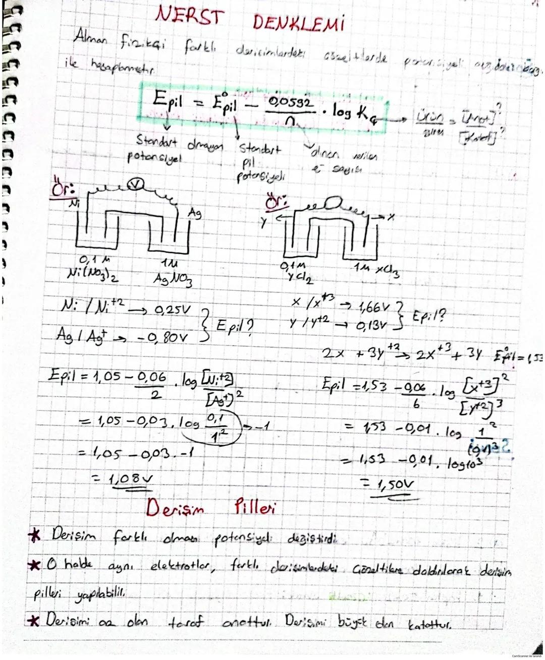 ' ' כ' כ' כ' כ' כ' כ' כ'
NERST
DENKLEMI
Alman Fizikai farkli desiciolarders asseltlerde potencial odour bag.
ile hesaplarmester.
Ni
Epil
=
E