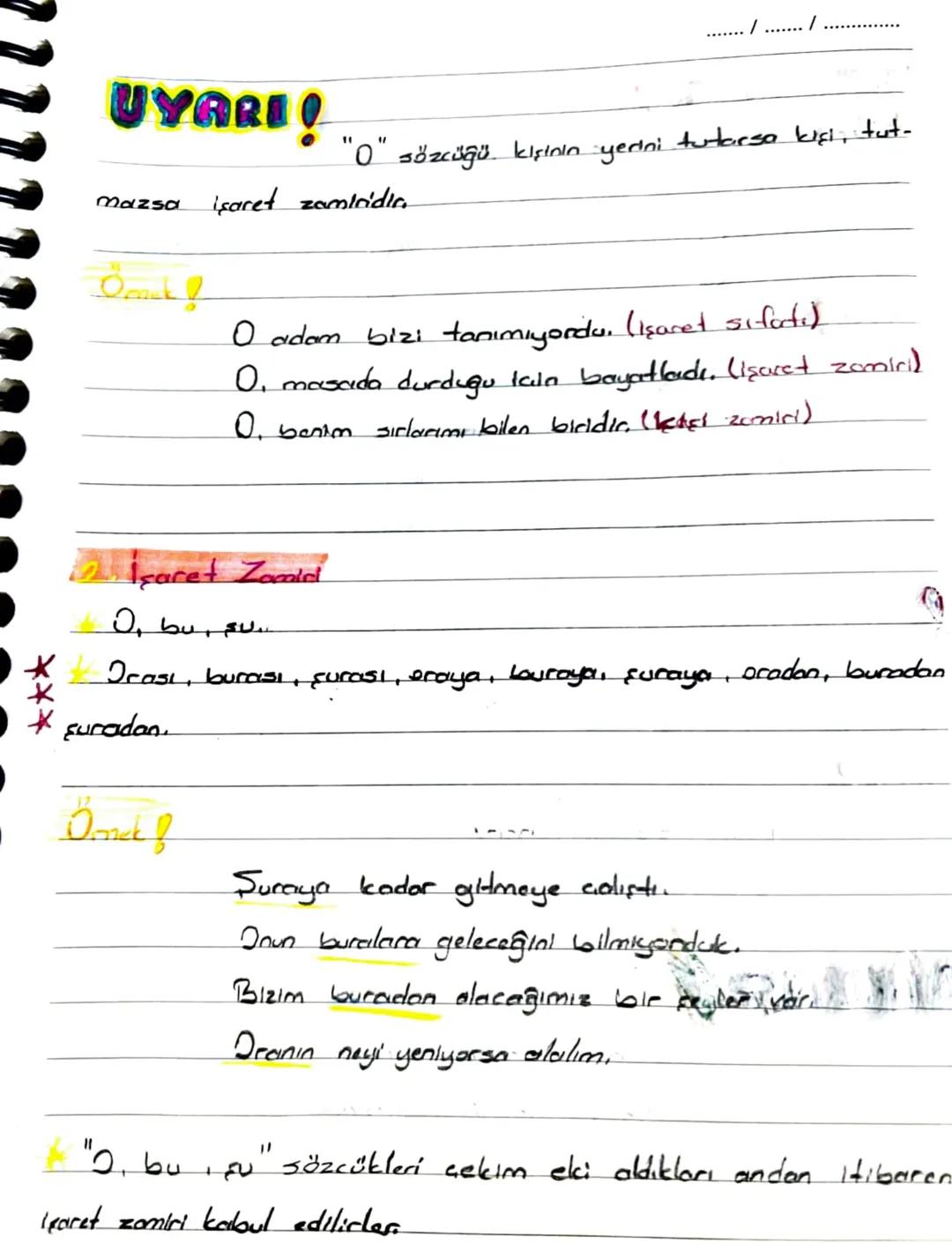 3. ZAMIR (AOIL) An
İsimlerin
yerini
tutan sözcüldere zomir denir.
Kelime Halindeki
kişi (şahıs)
Isaret
belgisiz
Soro
donc lock
ZAMİR (ADIL)
