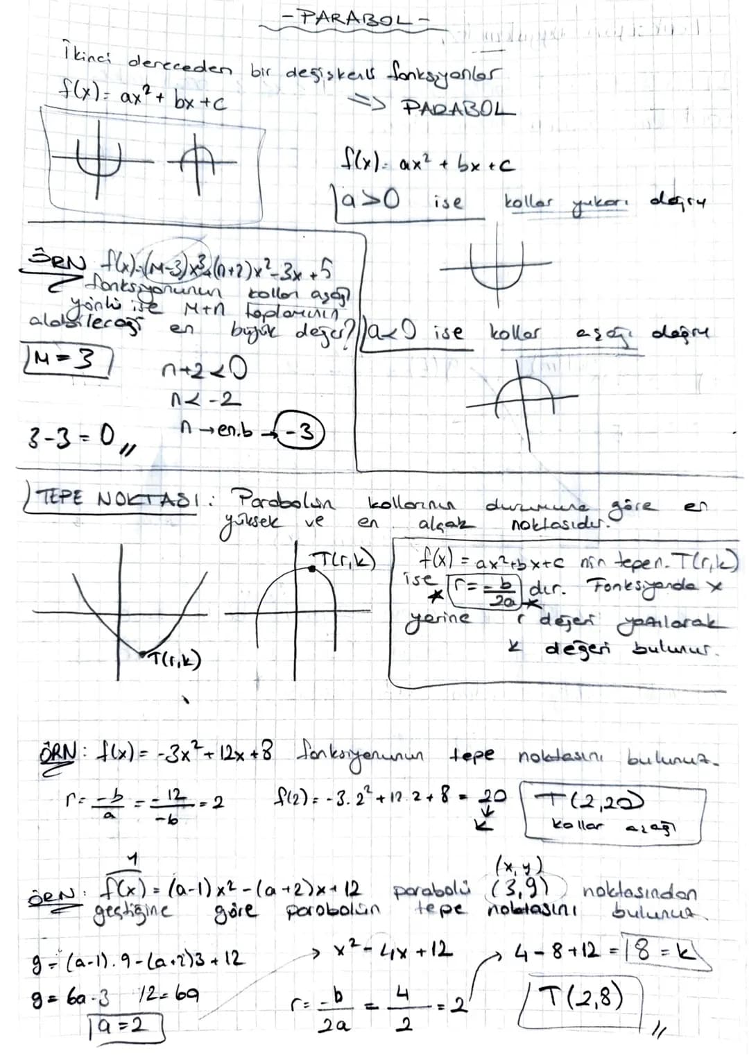 - PARABOL -
İkinci dereceden bir değişkenli fonksiyonlar
f(x) = ax² + bx + c
4
Y
PARABOL
f(x)= ax² + bx +C
kollas
yukor, dogry
SRN f(x). (M-