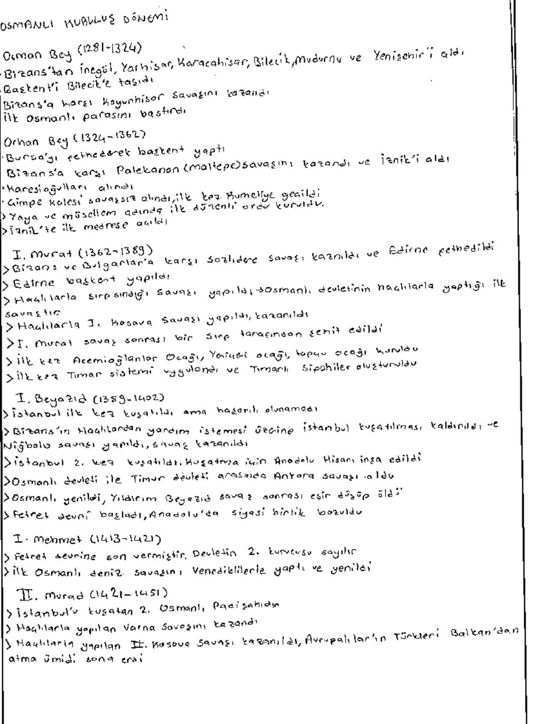 OSMANLI KUBULUE DÓNEMI

Orman Bey (1281-1324)
-Bizans'tan inegöl, Yarhisar, Karacahisar, Bilecik, Mudurnu ve Yenişehir'i ald.
-Başkenti Bile