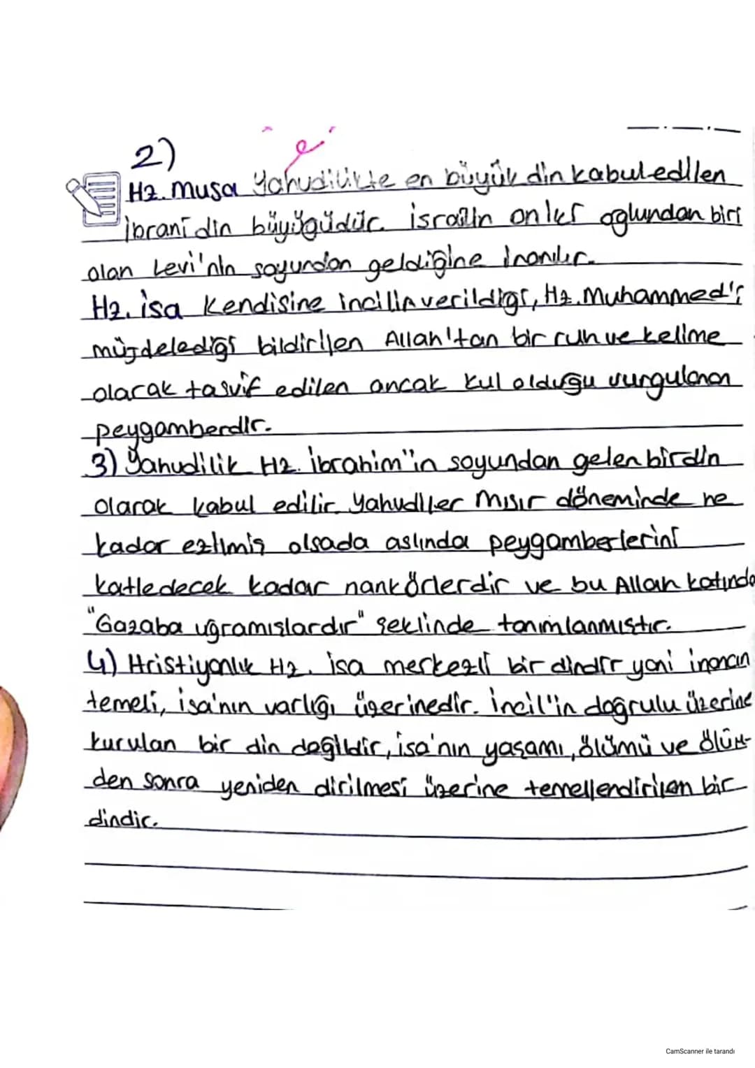 5. ünite - Yahudilik ve Hristiyanlık
(1) Kitâb-ı Mukaddes Mukaddes kitap veya
Kutsal Kitap, Eski Ahit ve Yeni Ahit'i kapsayan,
Hristiyan ina