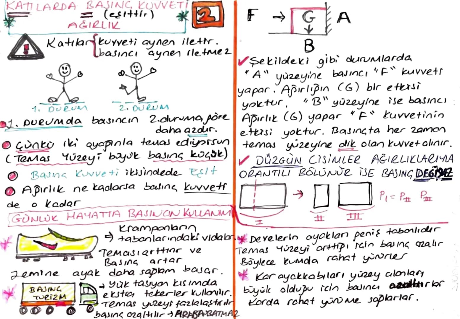 1
BASINÇ
Doğadaki maddelerin ve conlilarn
ağırlıklarından dolayı temas
ettikleri yüzeye uyguladıkları
DIK KUVVETe
basing
KATILARDA BASING
de