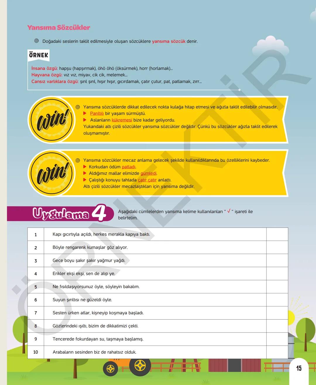 6. SINIF TÜRKÇE
Sevgili öğrenciler,
Soruları olduğu kadar etkinliği ve konu anlatımları da yeni nesil olan
Dergi Konseptinde Yeni Nesil Deft